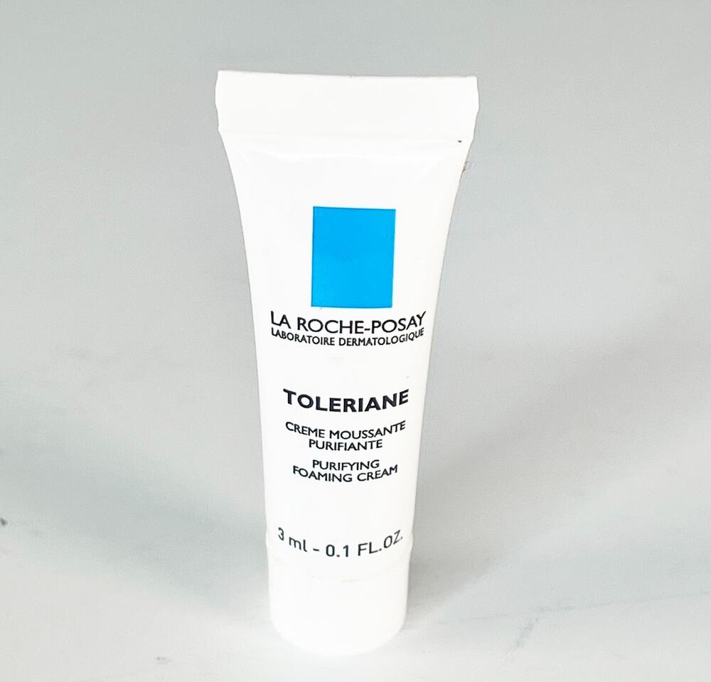 La Roche Posay Toleriane Purifying Foaming Cleanser Face Wash Travel .1 oz New
